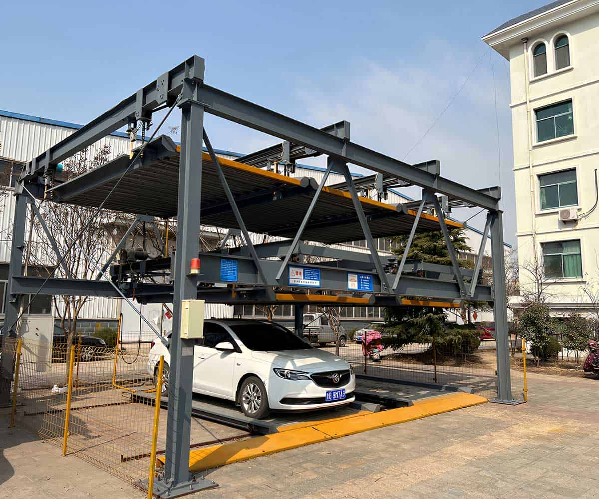 兩層立體停車設備二手翻新指南
